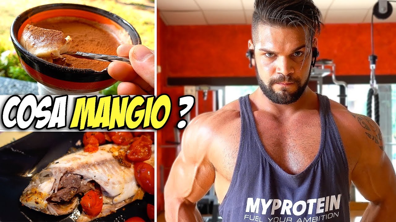 COSA MANGIO IN UN GIORNO - Un Bodybuilder In Estate
