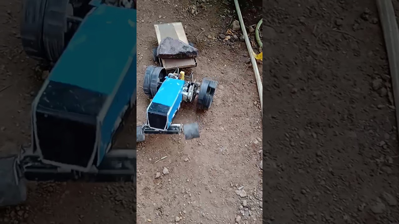 DIY RC tractor | rc tractor | how to make rc tractor gearbox