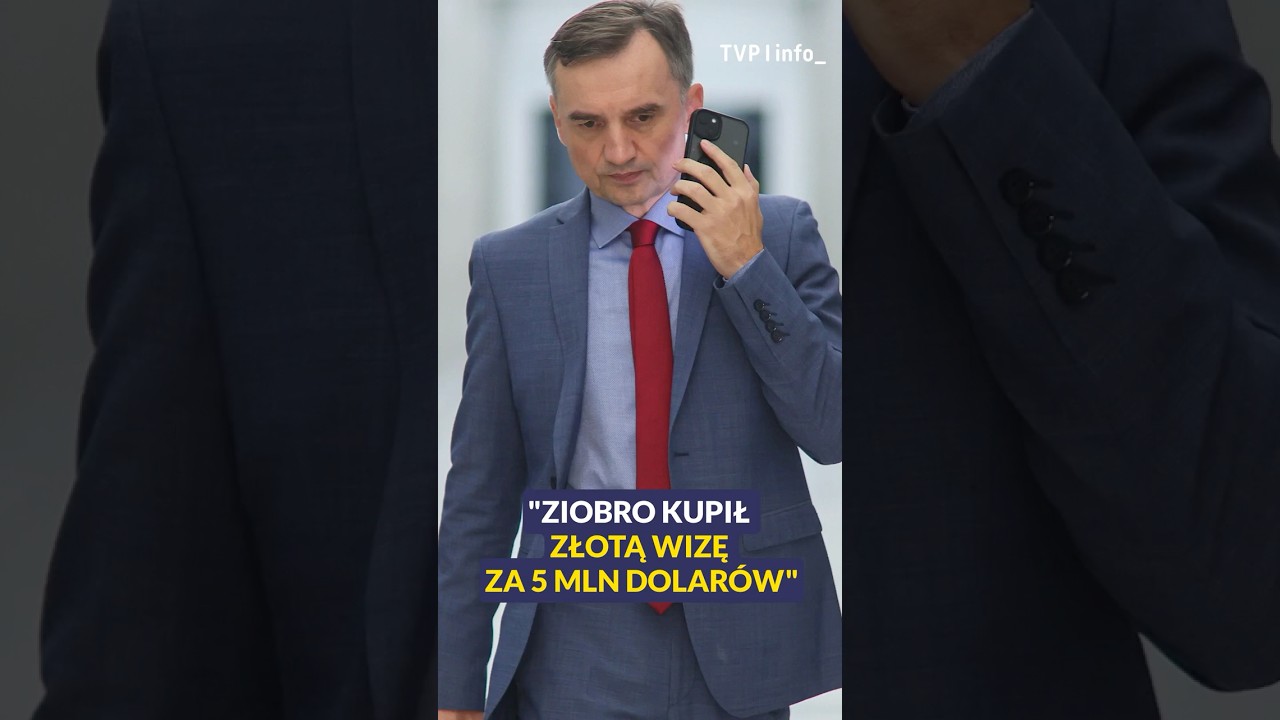 Giertych: Ziobro kupił złotą wizę za 5 milion&oacute;w dolar&oacute;w #polska #usa #polityka #shorts