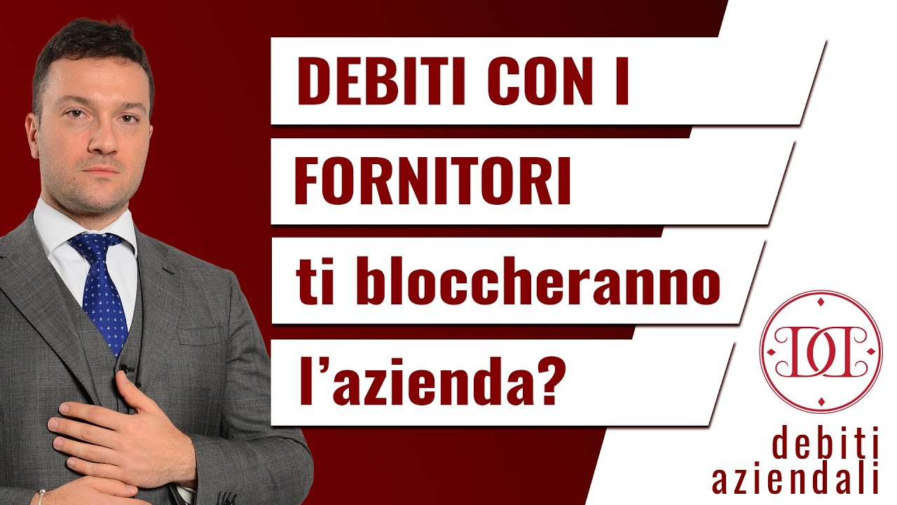 Debiti con i fornitori: ti bloccheranno l'azienda?