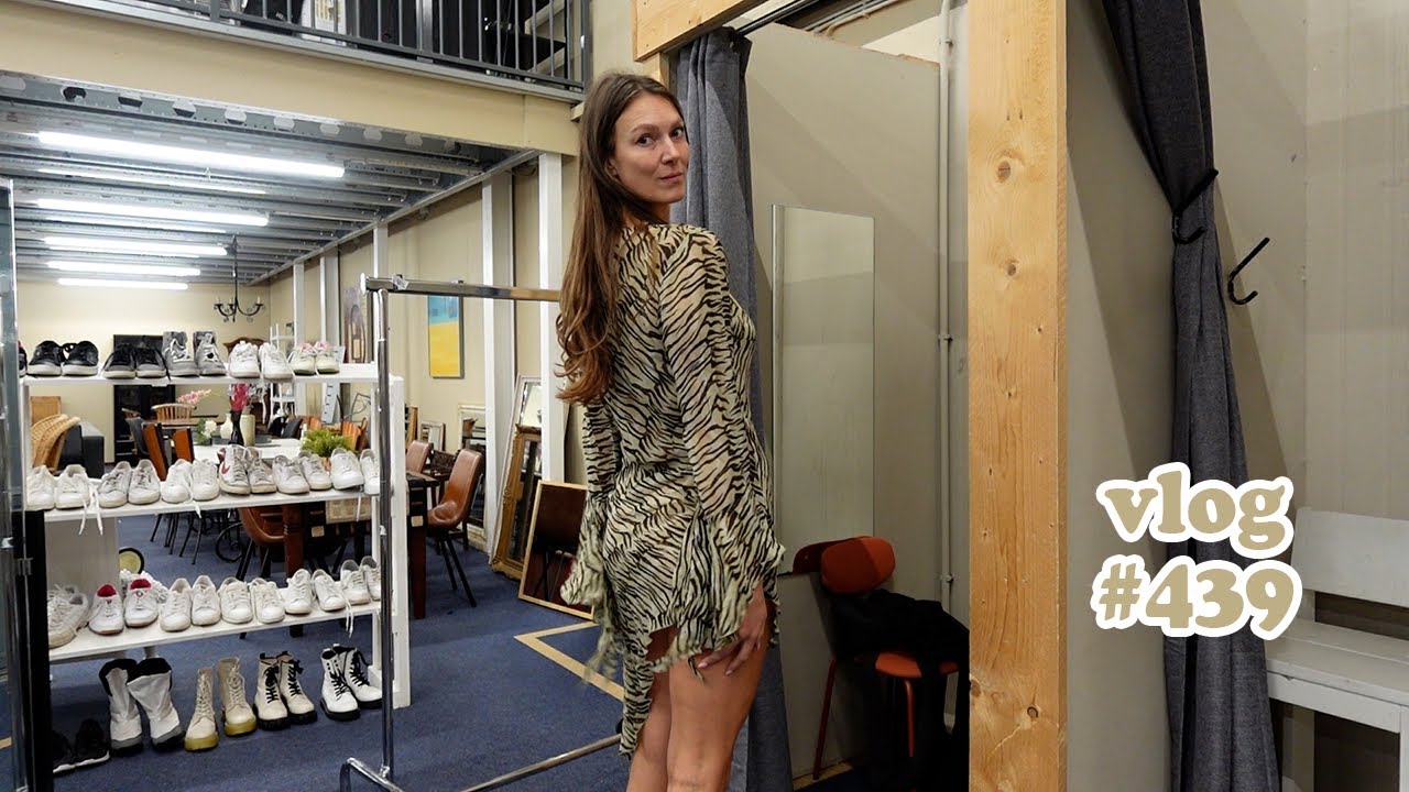 Kringlopen, nieuwe stoel & een mini thrift flip - vlog 439 | Aimée van der Pijl