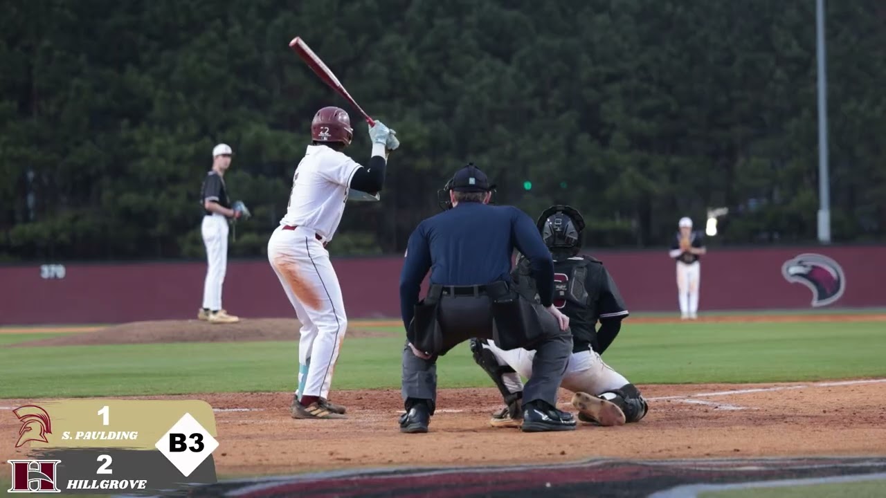 HILLGROVE VS SOUTH PAULDING || GEORGIA HIGH SCHOOL BASEBALL