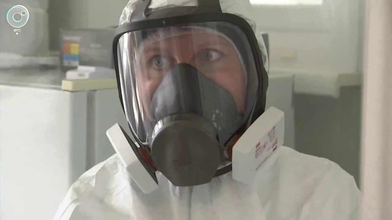 Women  gas mask