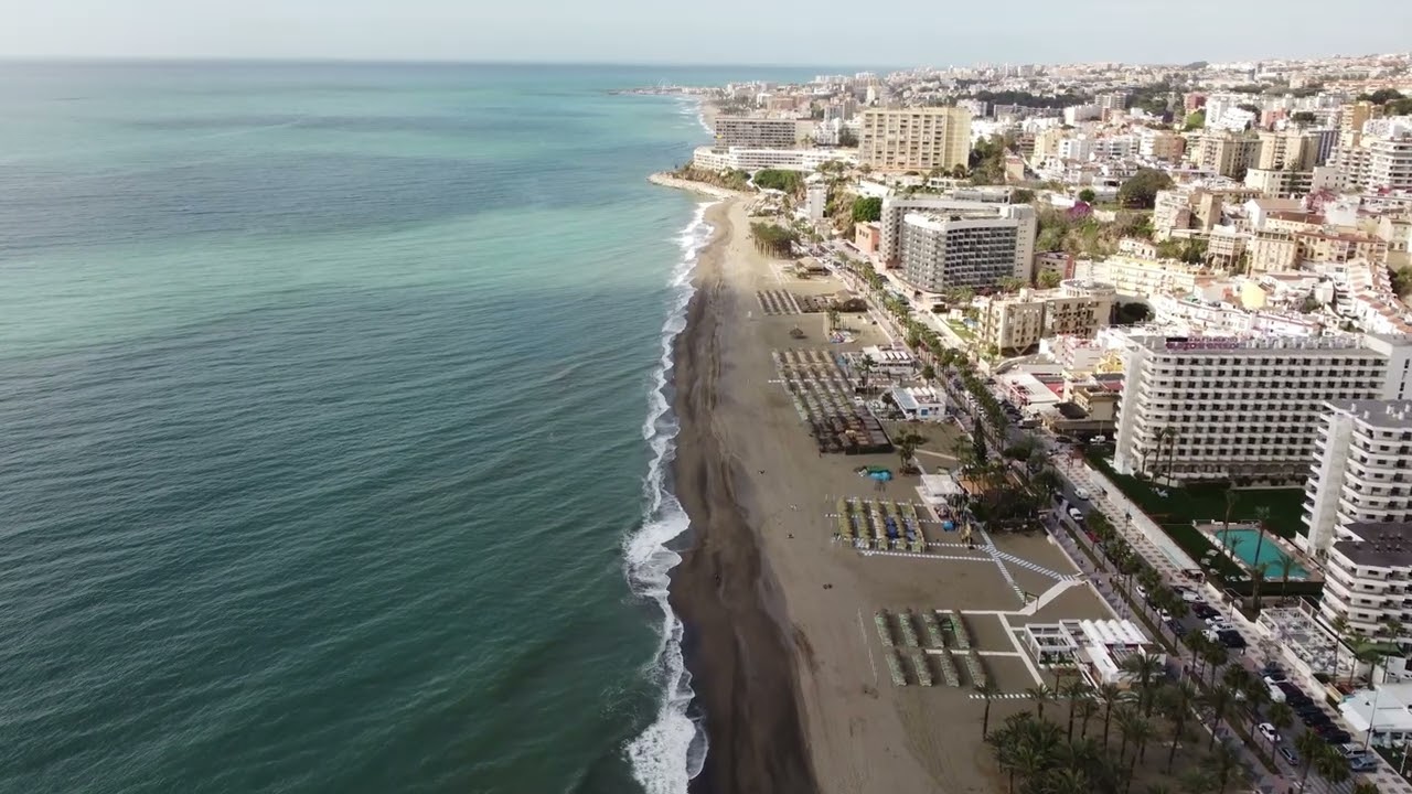 Torremolinos and Benalmadena Drone Shots