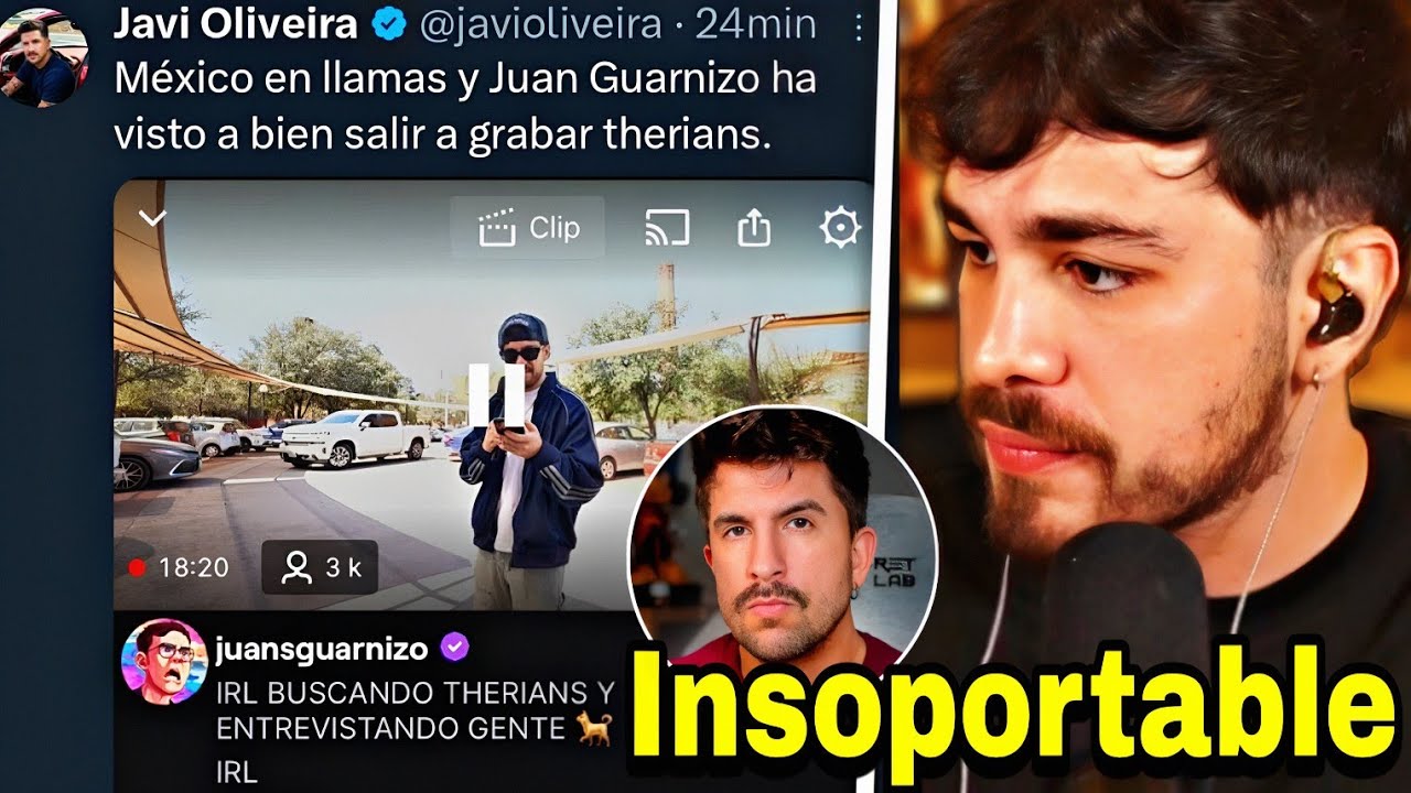 Juan le RESPONDE a JAVI OLIVEIRA sobre su COMENTARIOS en TWITTER 
