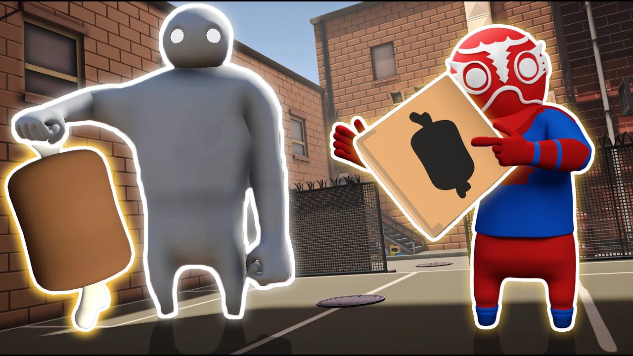 Новое мод-меню в Gang Beasts!! Появление врагов??