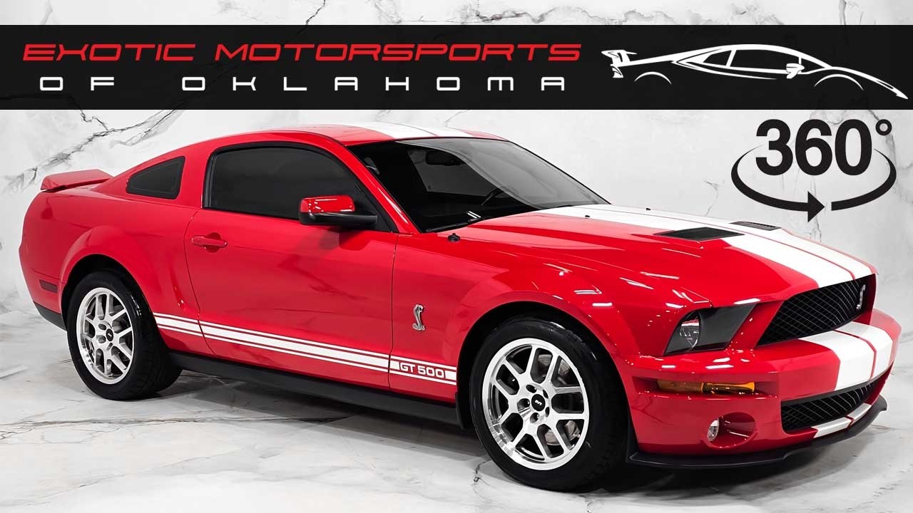 P743 2007 FORD MUSTANG SHELBY GT500 VMP SUPERCHARGED * BASSANI EXHAUST