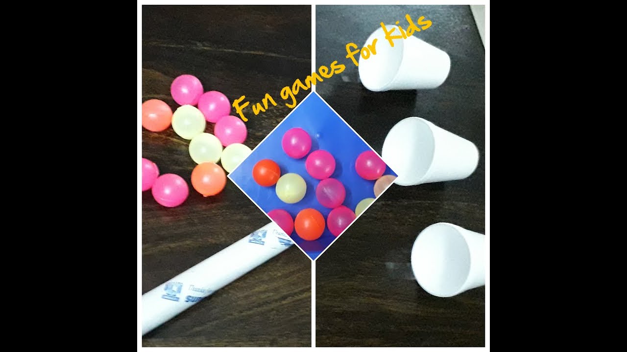 Fun Games with Plastic Balls