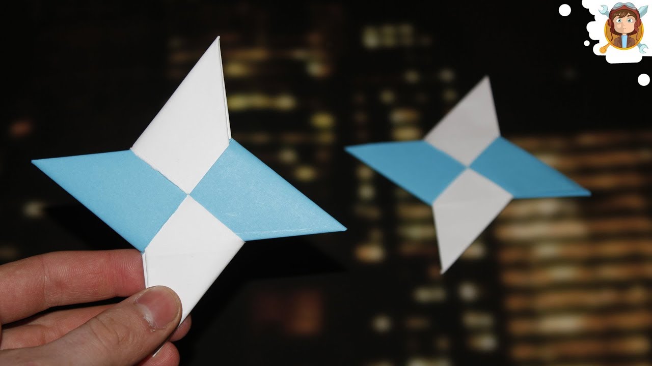 Como fazer uma Estrela Ninja de Papel - Shuriken