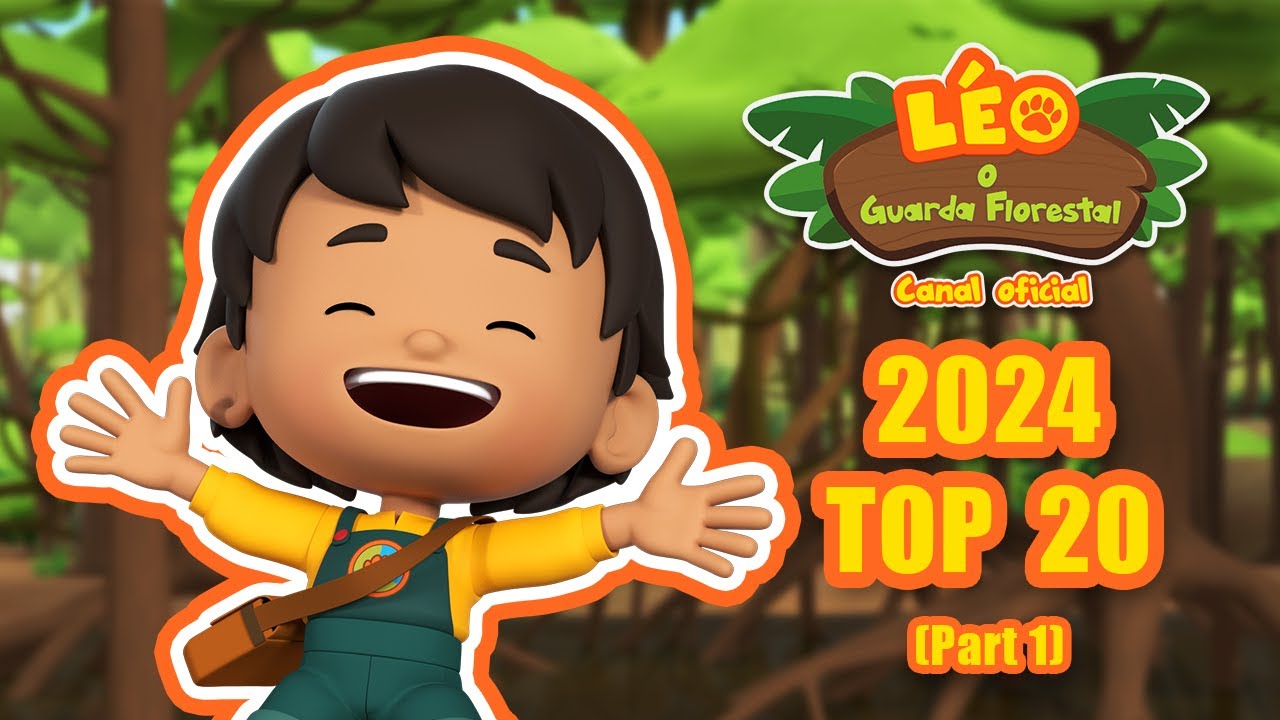 TOP 20 MELHORES ANIMAIS DE 2024 ✨ | Parte 1 | Leo, O Guarda Florestal | Animação