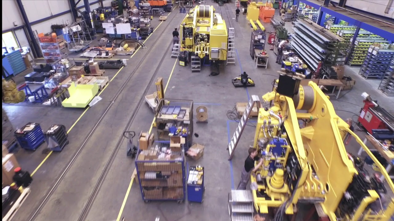 TECHNE KIROW. The new Kirow works. A flight over and through the Kirow production facilities.