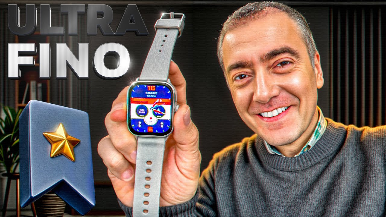 Smartwatch PaaZomu MT61: O Smartwatch Ultra Fino Que Vai Mudar Tudo!