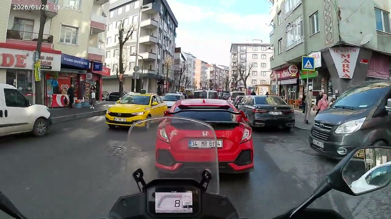 Küçükçekmece -Avcılar #Hondatransalp750XL