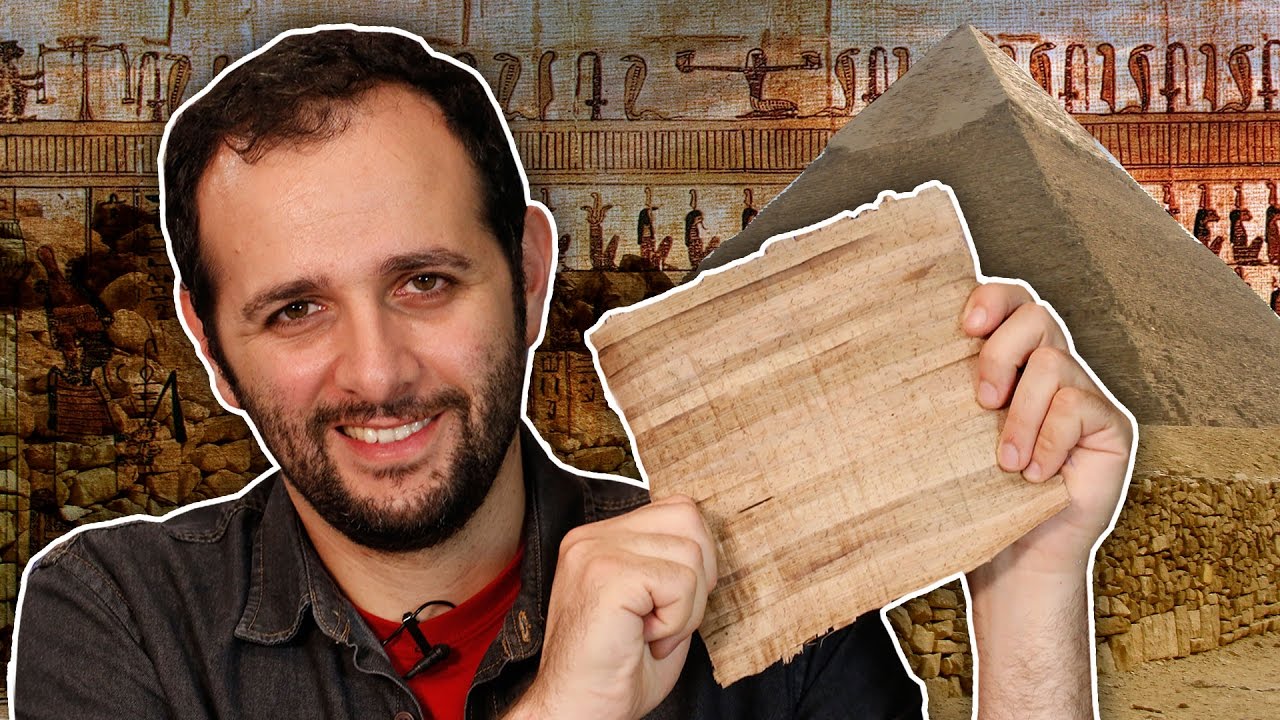 COMO FAZER PAPIRO, o papel antigo do Egito