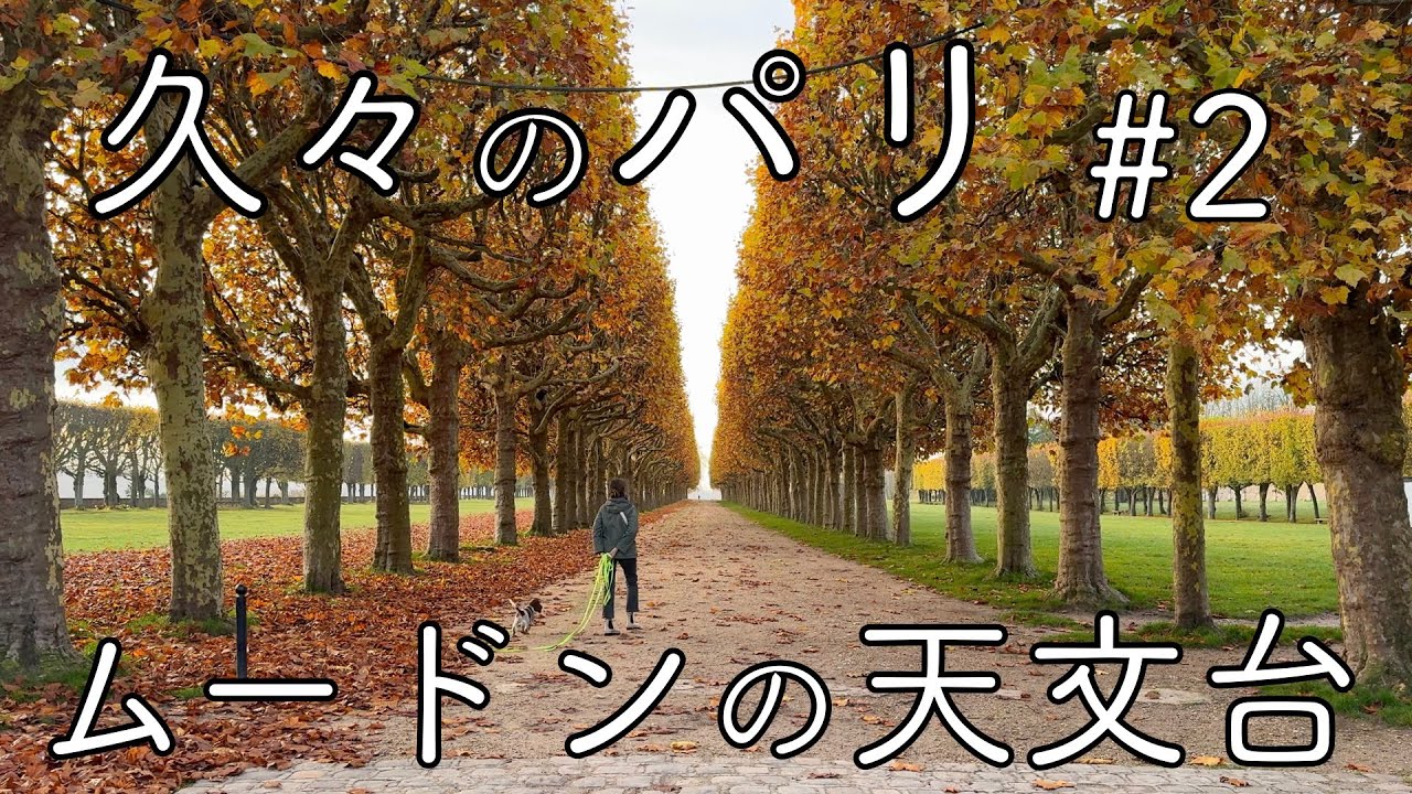 【パリ vlog #2 Fin】ムードンのパリ天文台