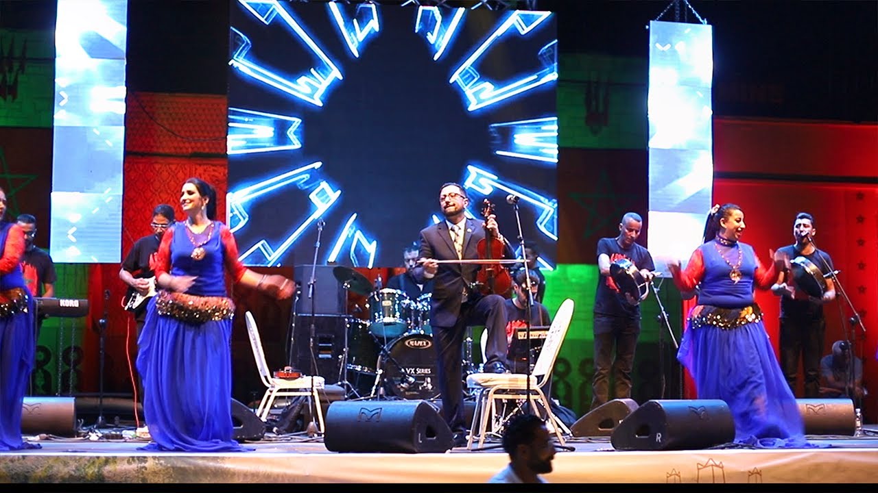 عبدالله الداودي - مهرجان بني ملال (رفقة الشيخات) Abdellah Daoudi - Festival Beni Mellal