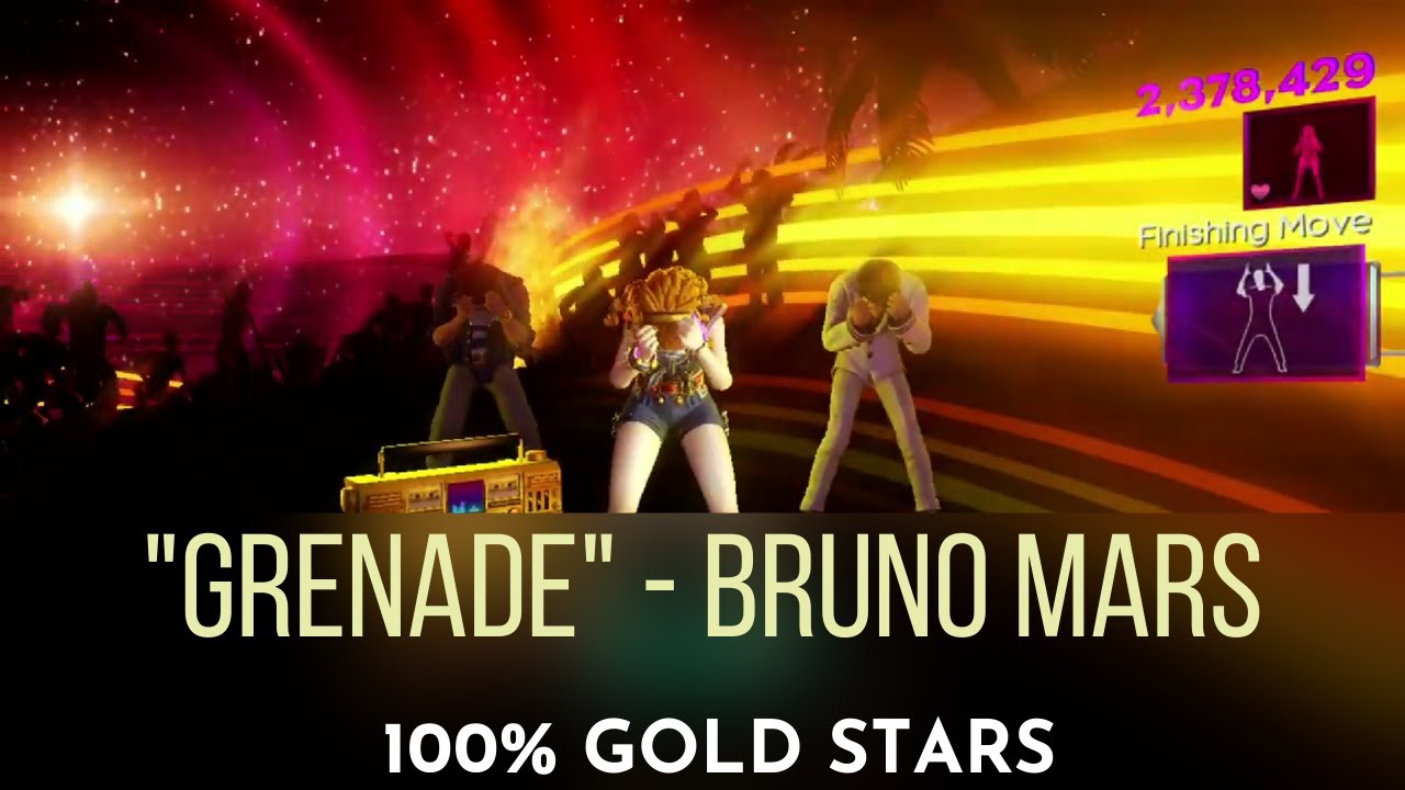 Dance Central 2 - Grenade - Bruno Mars