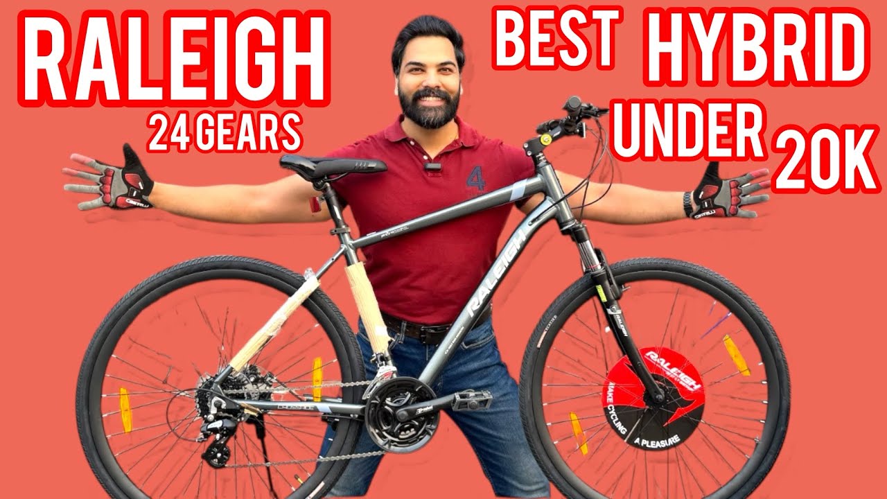 RALEIGH CROSSRIDE 24 SPEED WITH LOCKOUT SUSPENSION SHIMANO ALTUS, SHIMANO CASSETTE BEST HYBRID