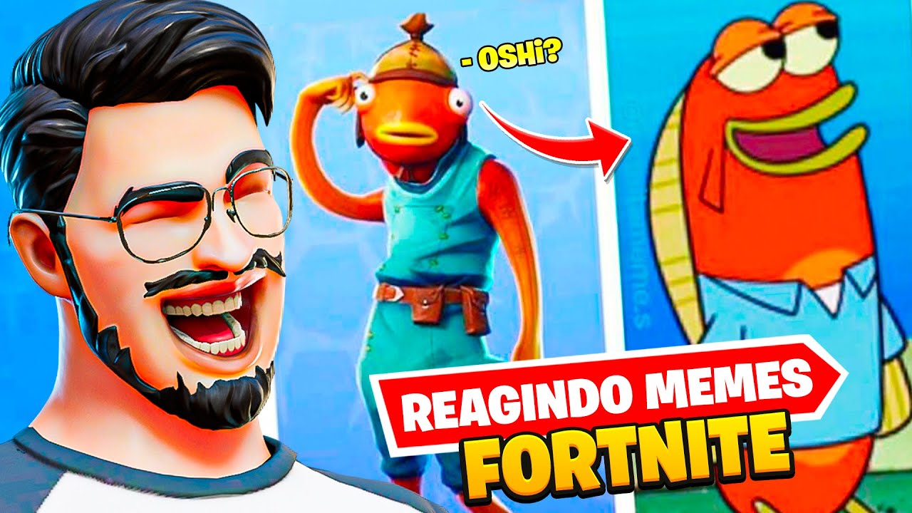 REAGINDO MEMES DE FORTNITE KKKKK 🤣