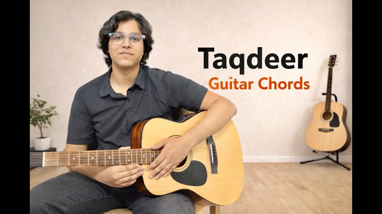Taqdeer Guitar Tutorial | Sehar Gul Khan | Asim Raza | Guitar Chords