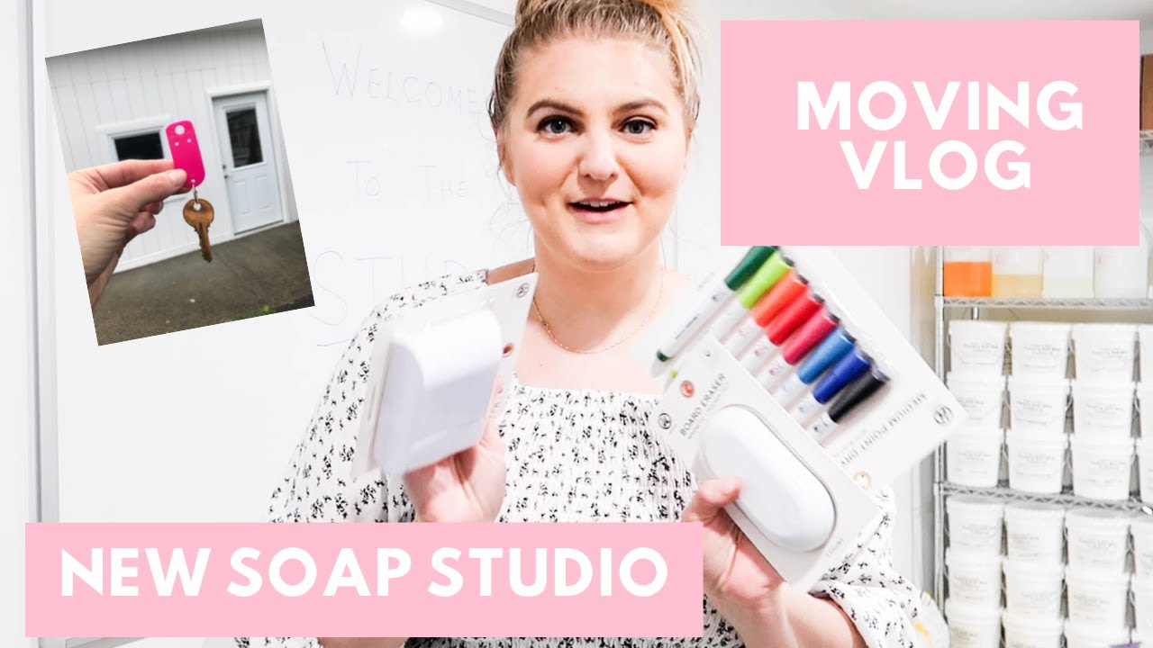 Move Into My New Soap Studio with Me / Studio Tour and Set Up of my new 400 square foot space