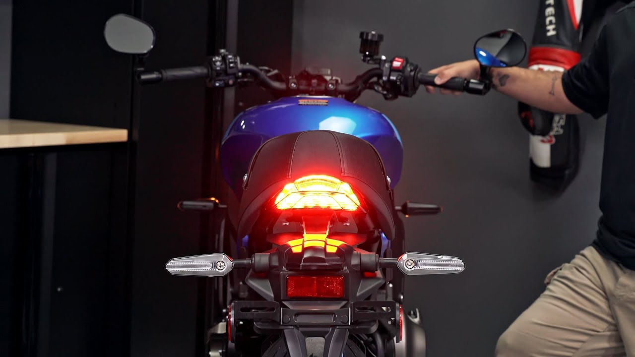 How to install a Brake Light Modulator on a 2022+ Yamaha XSR900 by TST Industries