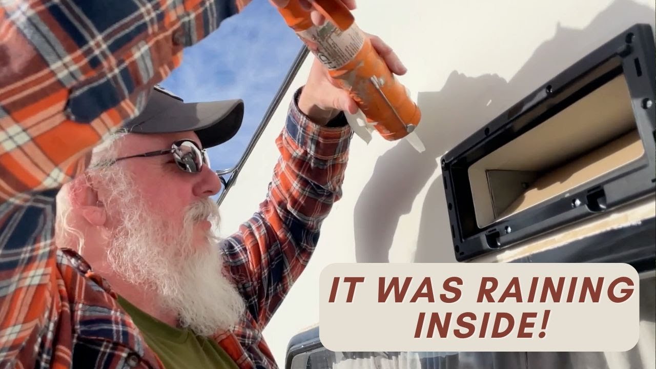 Cracked RV Vent Hood Letting Water In – DIY Replacement