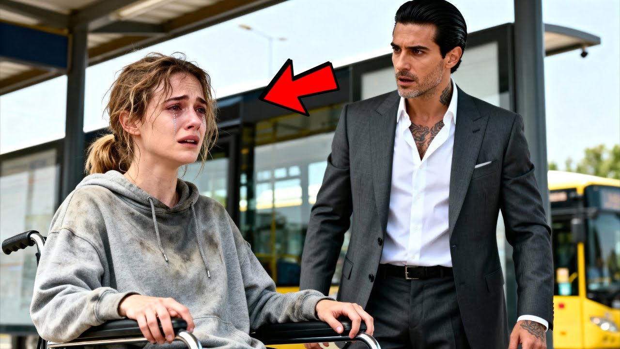 Husband Abandoned His Disabled Wife At Bus Stop Mafia Boss Found Her What He Did Next Will Shock You