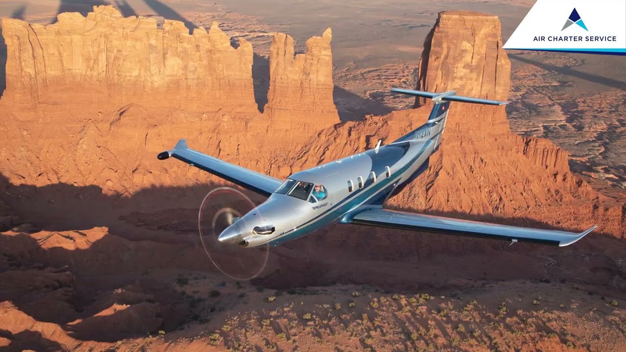 Pilatus PC-12  - Air Charter Service interviews with Edwin Brenninkmeyer
