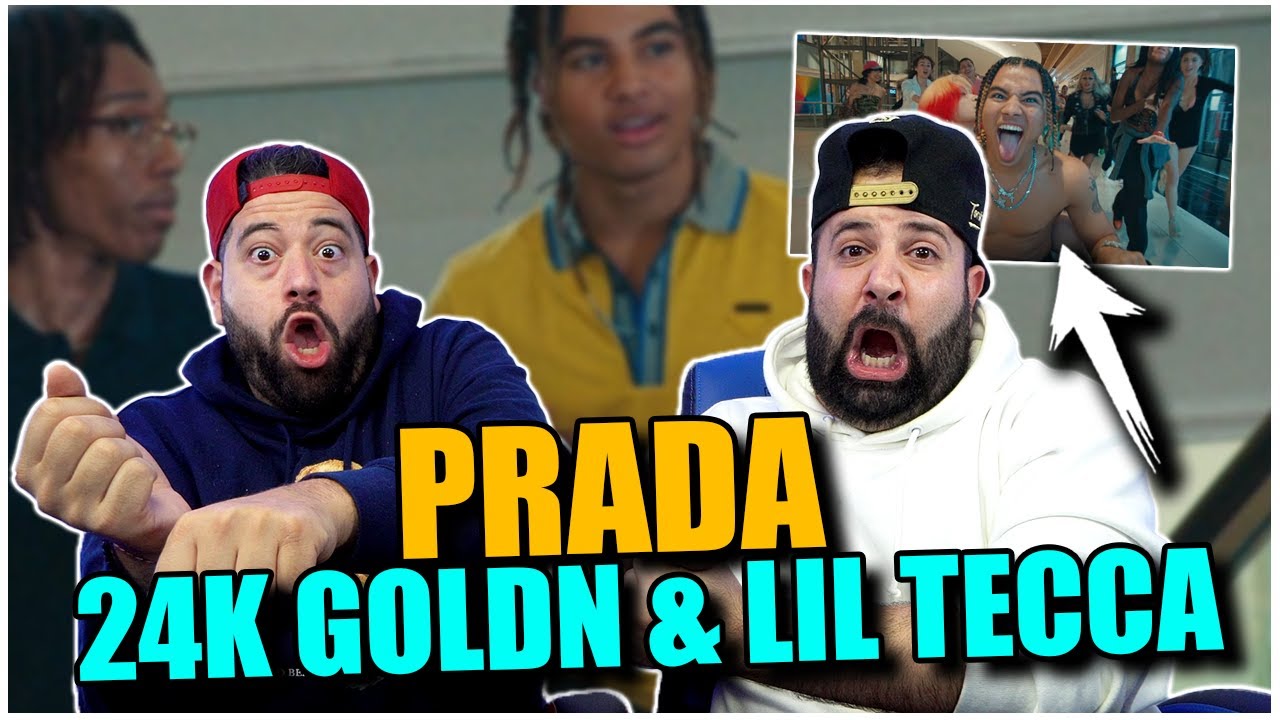 THIS IS A HIT!! 24kGoldn, Lil Tecca - Prada (Official Video) *REACTION!!