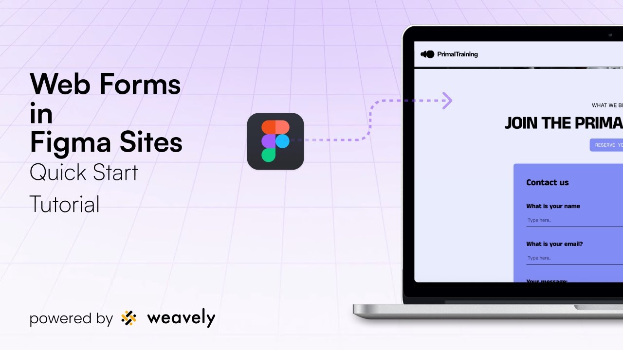 How to Embed a Web Form in Your Figma Site