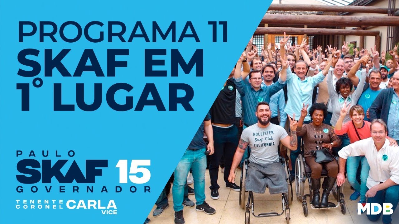 Programa 11 - Skaf em 1&ordm; lugar