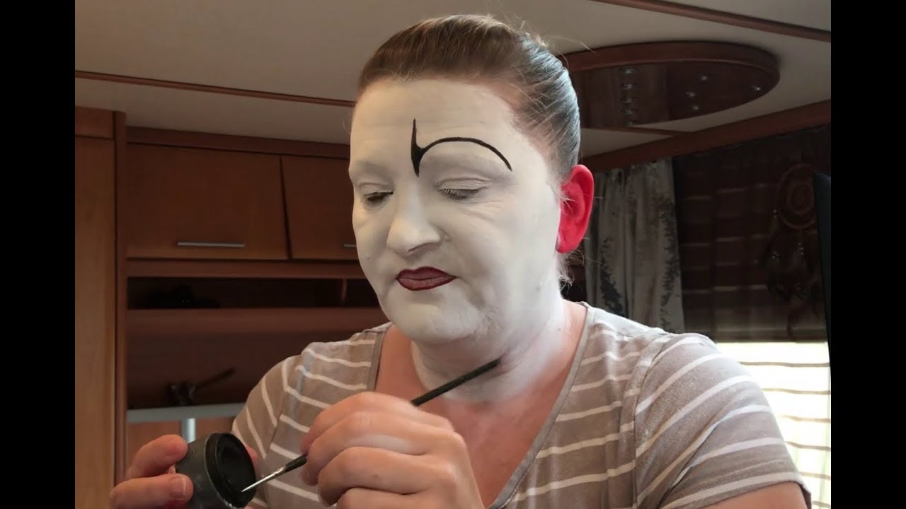 maquillage du clown blanc [Cirque Georget] #6