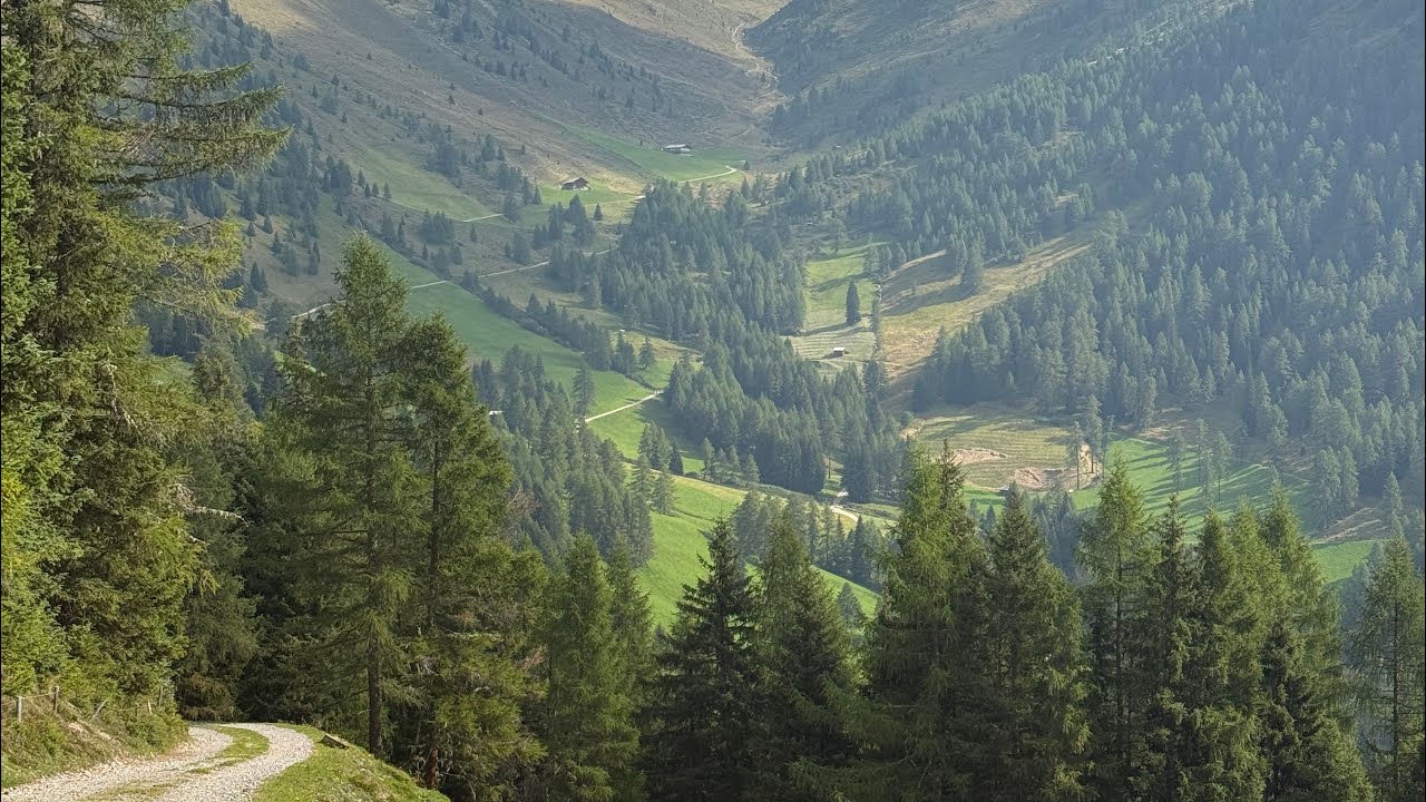 Val casies da santa Maddalena alla forcella di casies (Gsieser Törl da Oberbergalm)