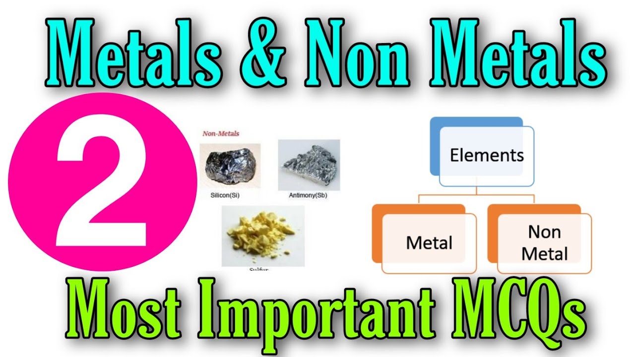 Part-02 || Mcqs on Metal and non metal || Jkssb