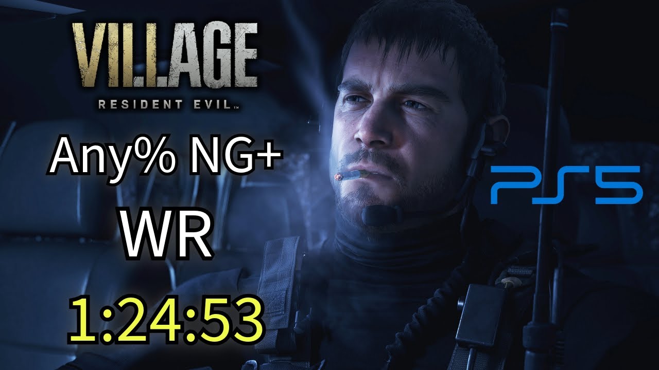 (PS5 WR) Resident Evil Village Any% NG+ Speedrun 1:24:53