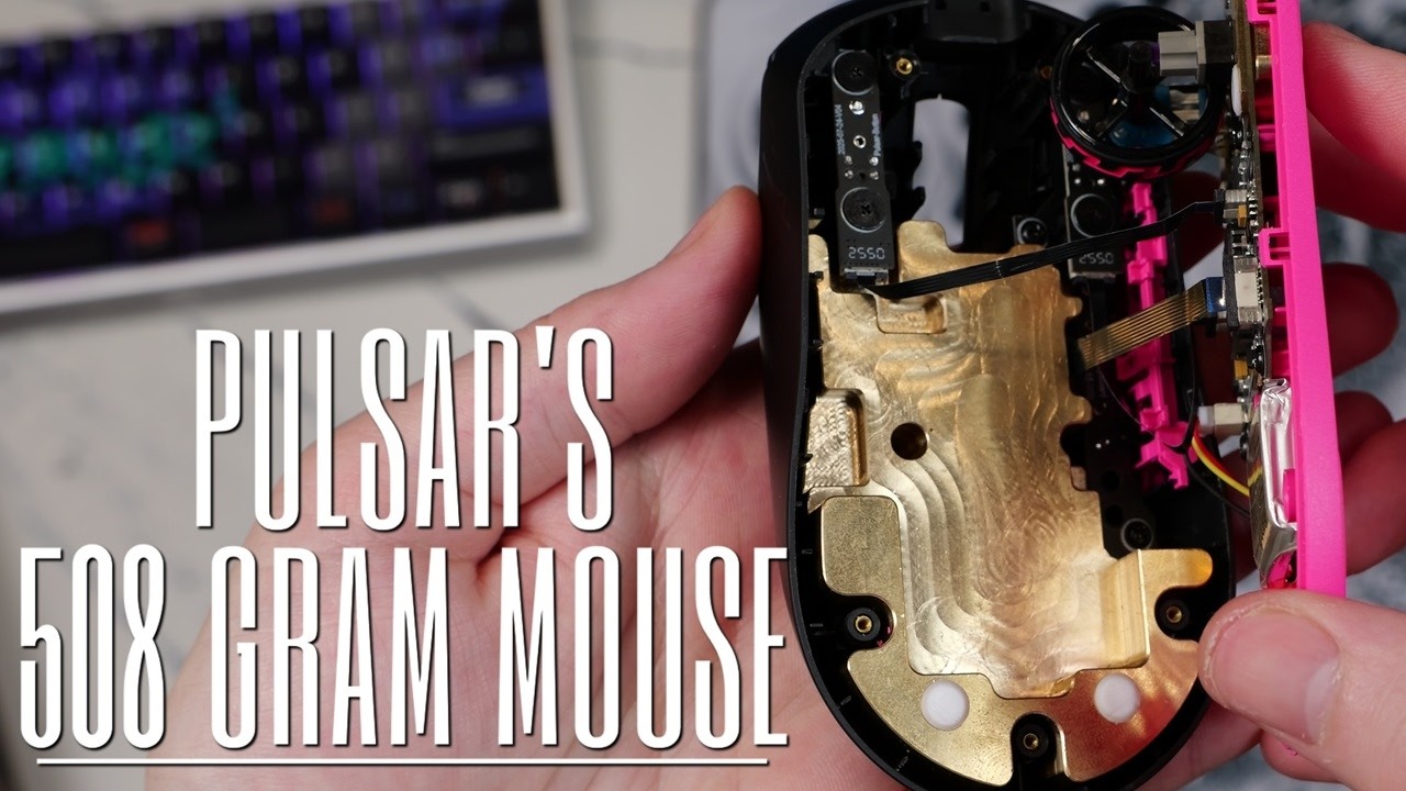 Мышь Pulsar весом 508 грамм &mdash; Susanto-X CrazyHeavy