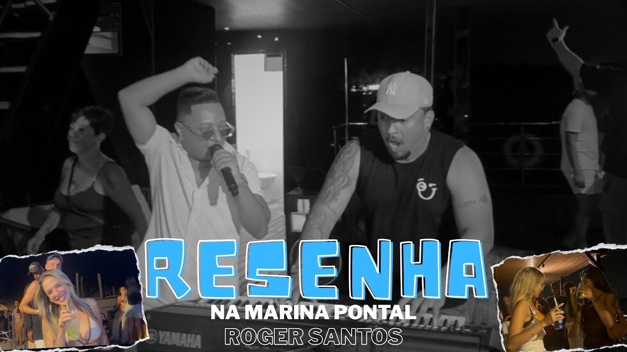 Resenha do RS 4 ( ROGER SANTOS ) na Marina Pontal #audiovisual #rogersantos #arrocha #lançamento 