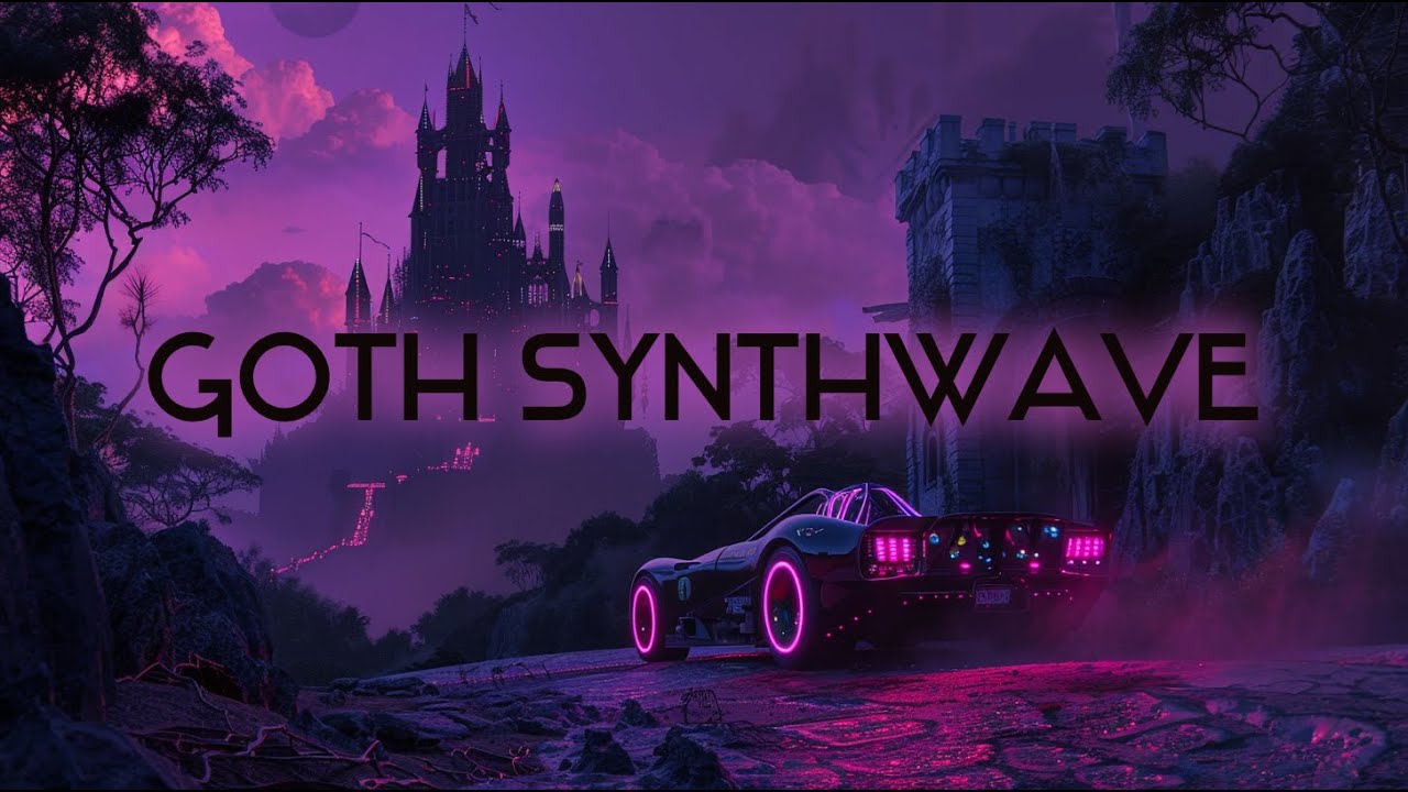 NEXUS: Secrets Beneath the Neon Sky 🏰🚗✨ A Dark and Goth Synthwave Mix