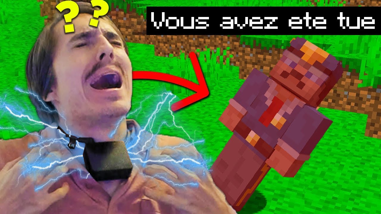 J'ai Trollé mon Pote avec un Collier ÉLECTRIQUE sur Minecraft !