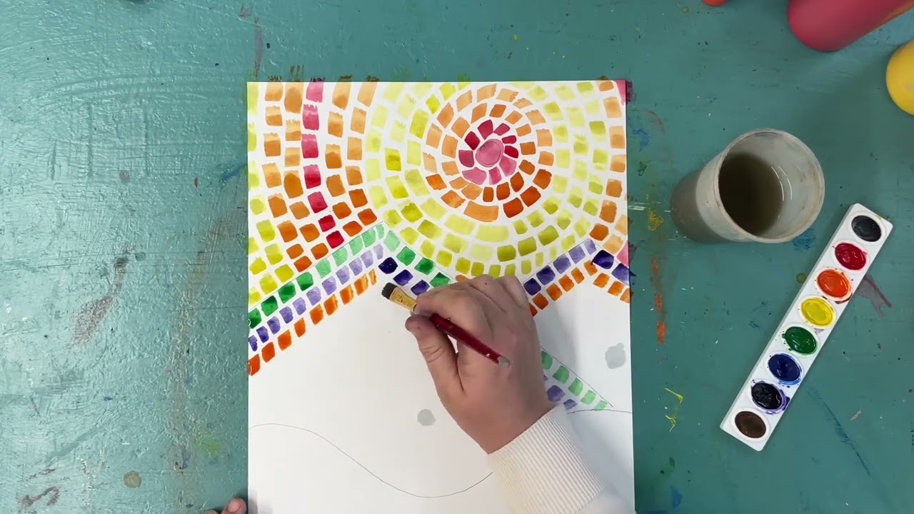 Alma Thomas Landscape Painting