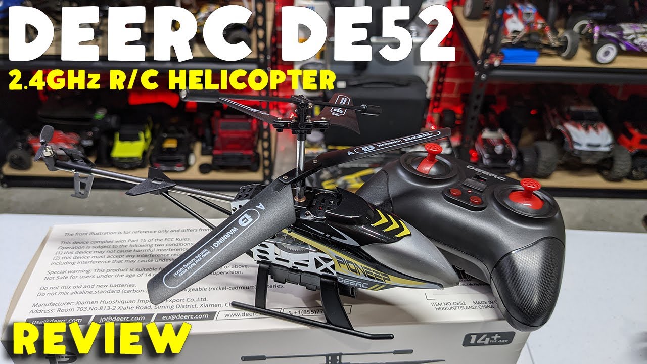DEERC DE52 2 4Ghz R/C Helicopter Review