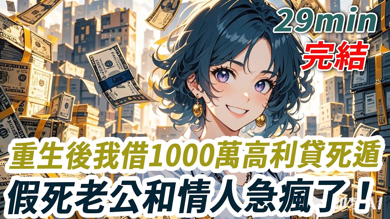 重生回到老公出車禍這天，我打開手機擼了1000萬網貸，迅速錄下遺言視頻跳海死遁。前世我辛苦為老公還網貸，他卻假死跟著小三妳儂我儂，這次我搶先下手 假死的老公慌了...