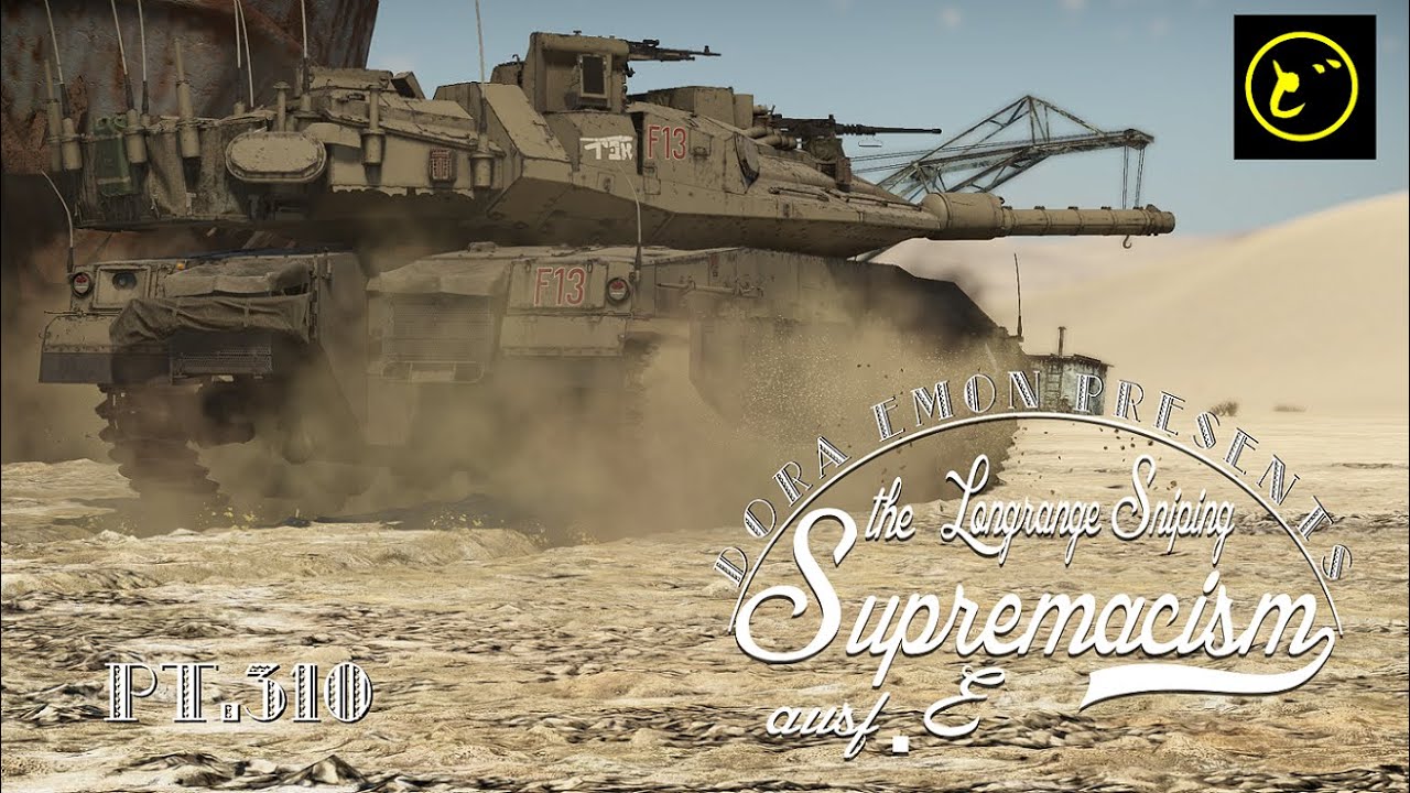 【ゆっくり実況】遠距離狙撃至上主義E型～ 漢は後頭部で語る［Merkava Mk.4M］編～【WarThunder】pt.310