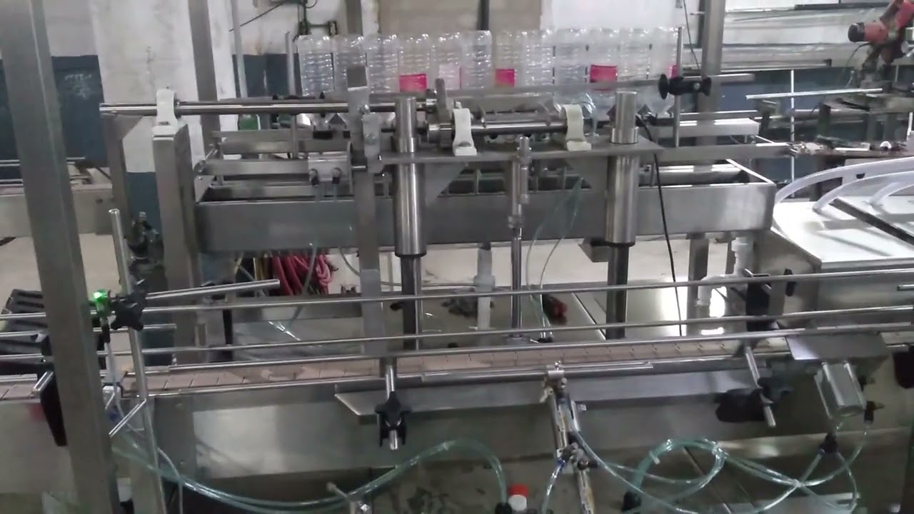Prueba lavadora llenadora PET