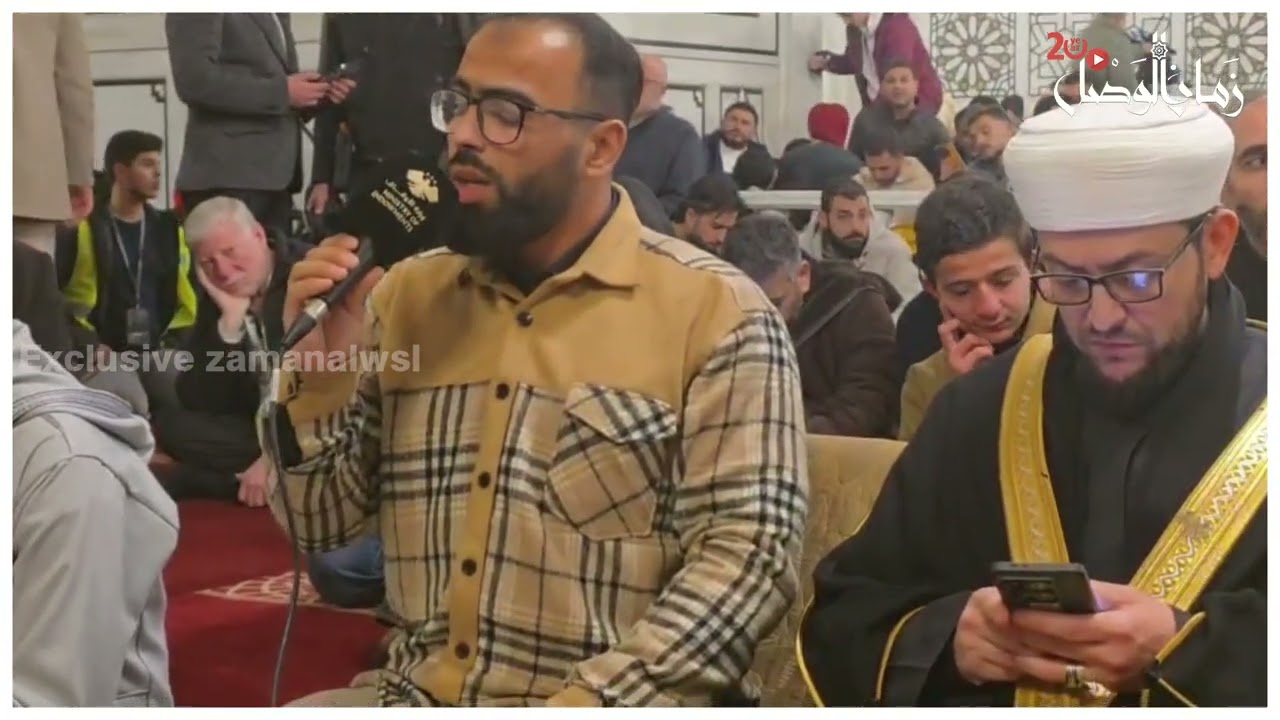 إحياء ليلة القدر من المسجد الأموي في #دمشق وسط أجواء روحانية وحضور كبير من المصلين