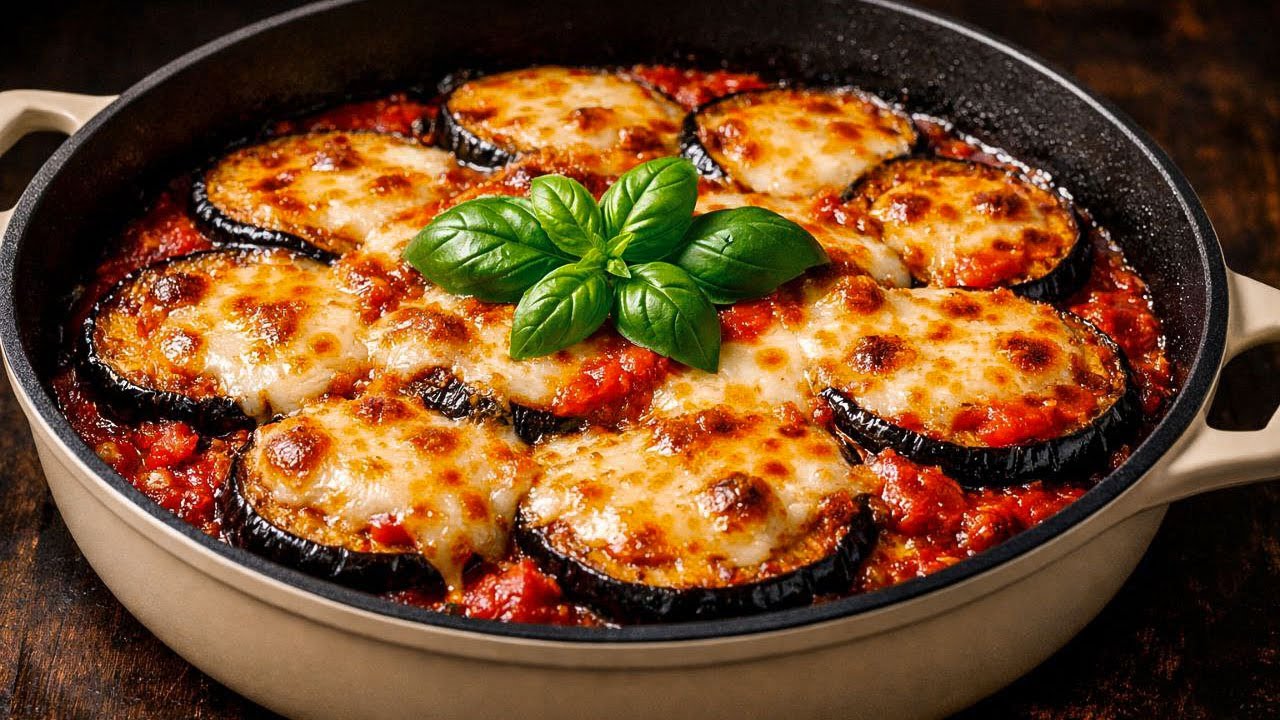 The eggplant that drives everyone crazy! The best eggplant recipe! One-pot parmigiana