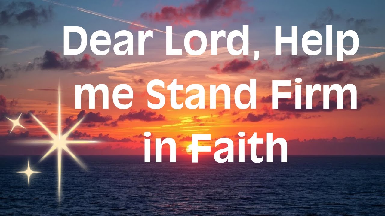 Prayer for Victory, Strength, and Unshakeable Faith | Warfare Prayer (KJV)