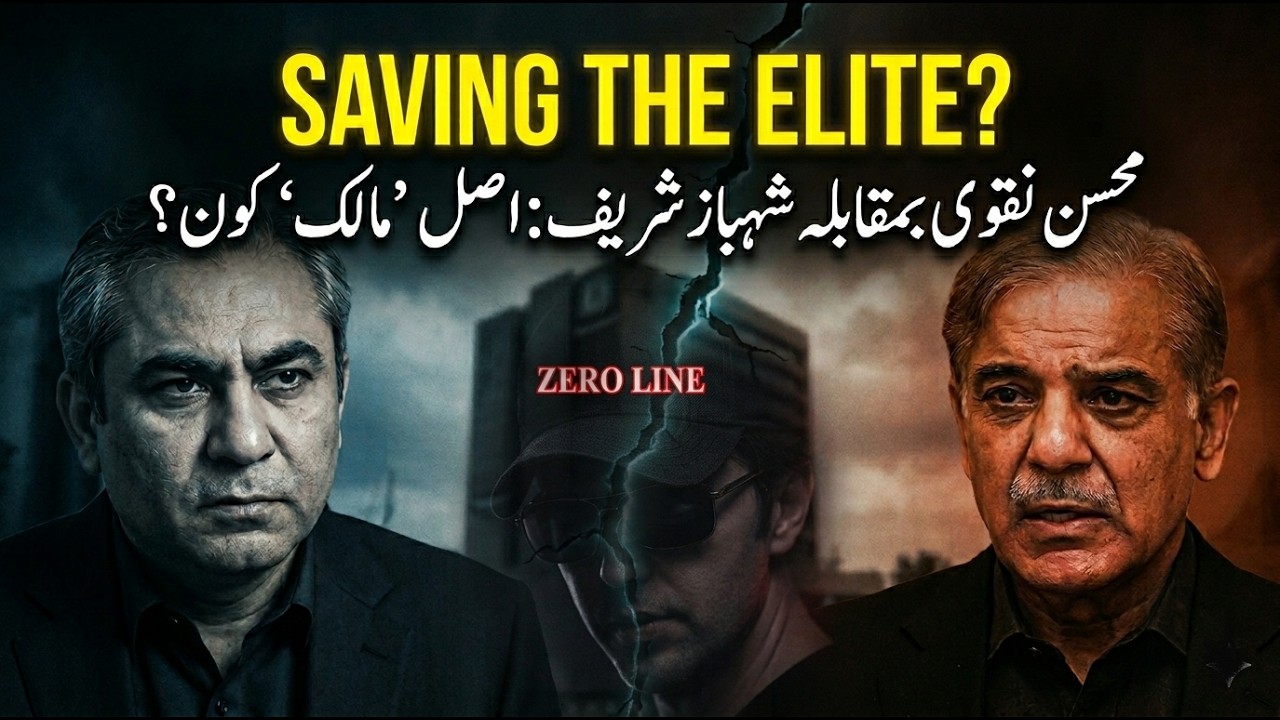 Mohsin Naqvi vs Shehbaz Sharif: The Secret Deal for Elite Apartments! 🛑 | ZERO LINE