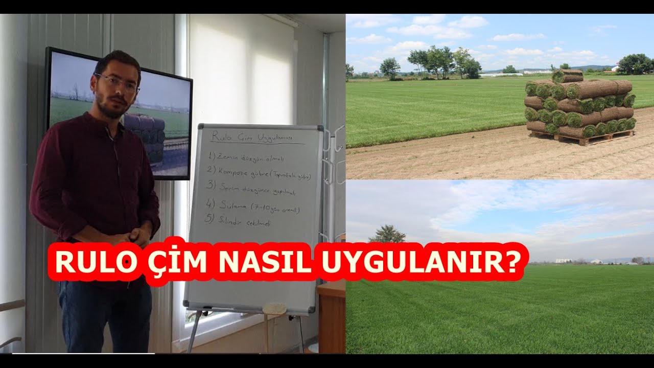 Rulo Çim Uygulaması Nasıl Yapılır?